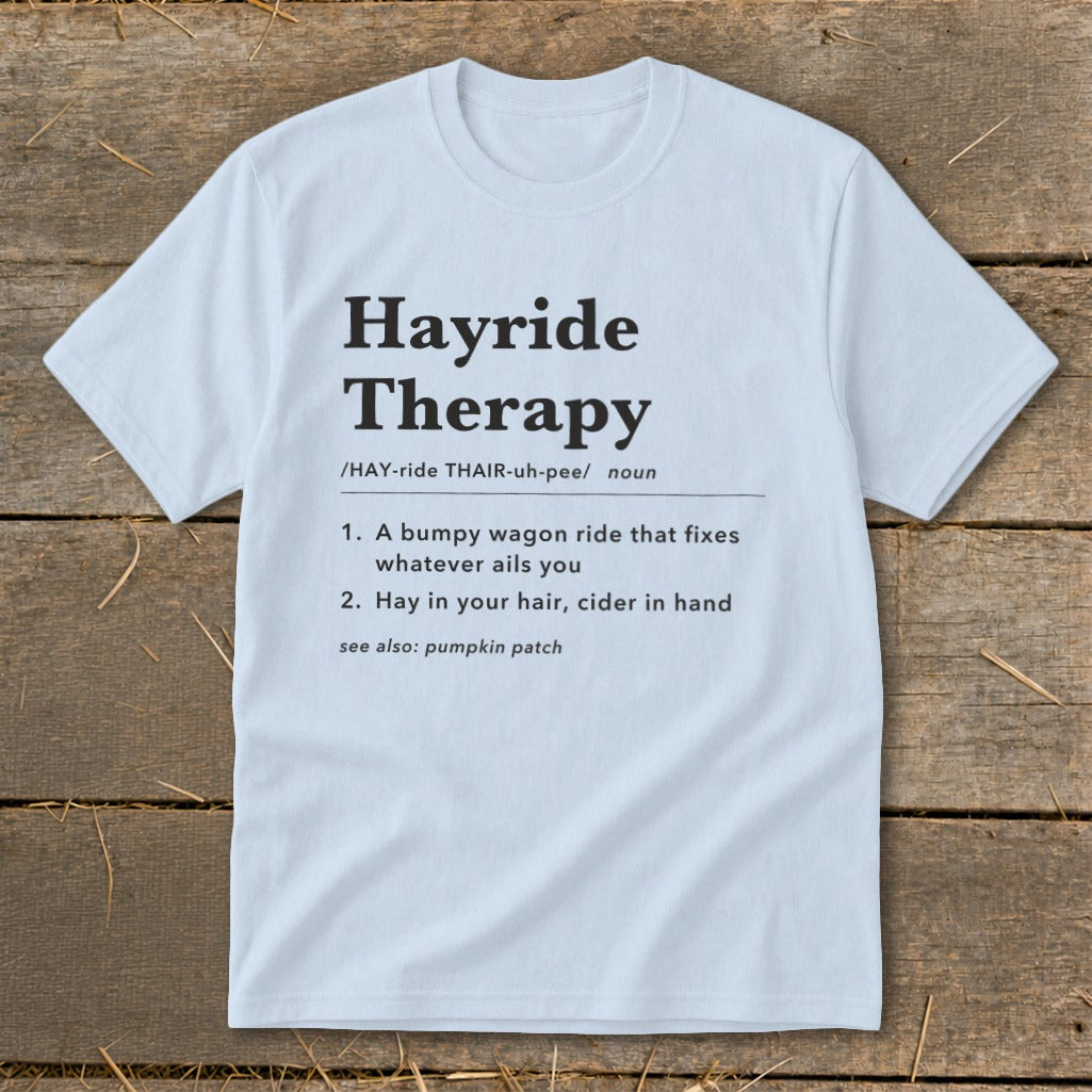 Hayride Therapy Definition Youth Tee