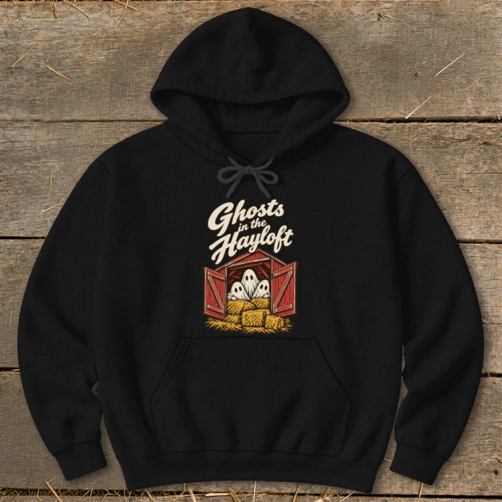 Ghosts in the Hayloft Hoodie