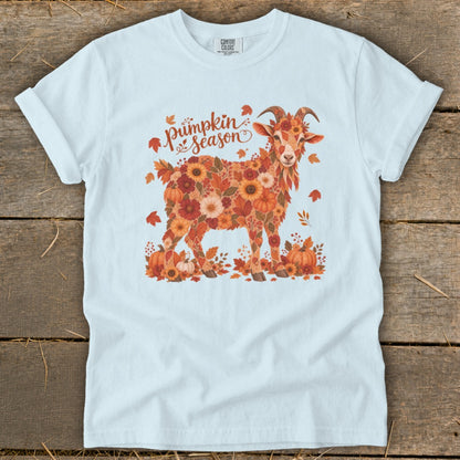 Fall Floral Goat Signature Tee