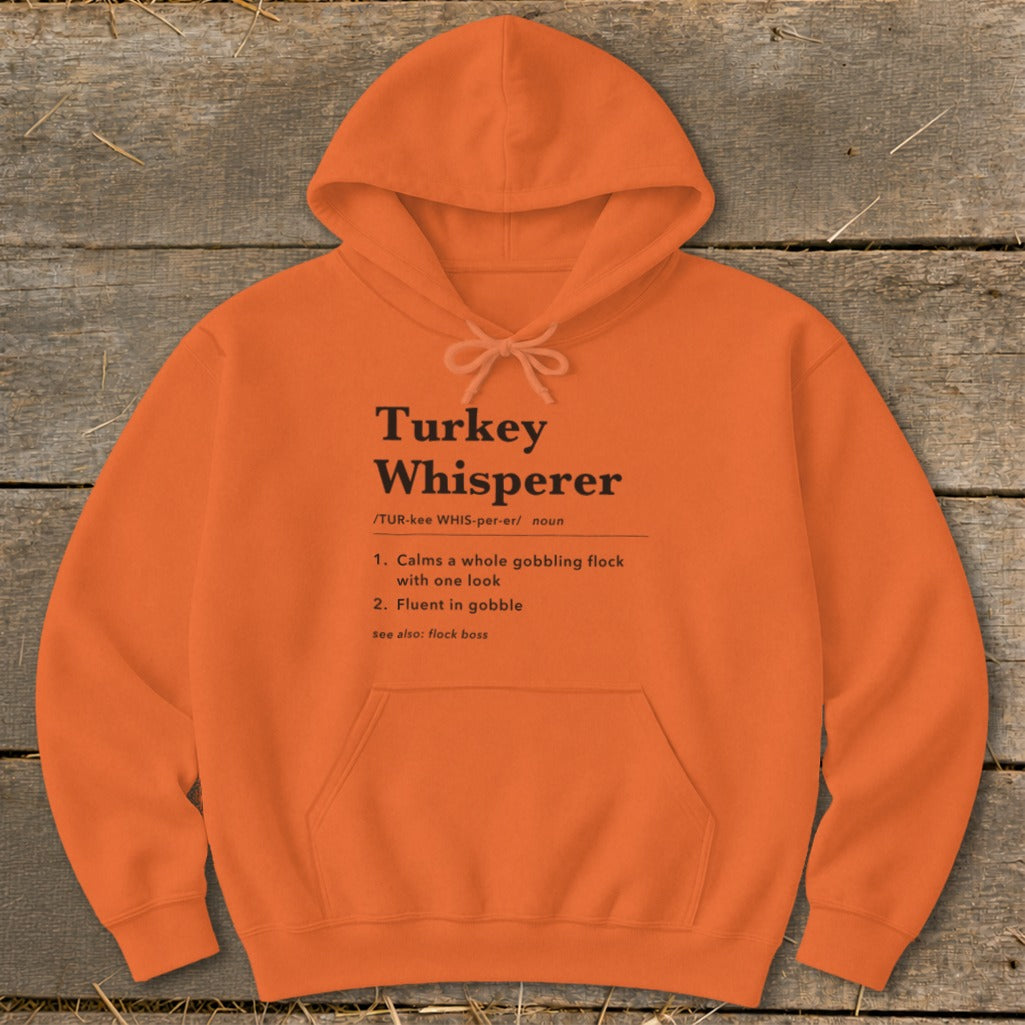 Turkey Whisperer Definition Hoodie