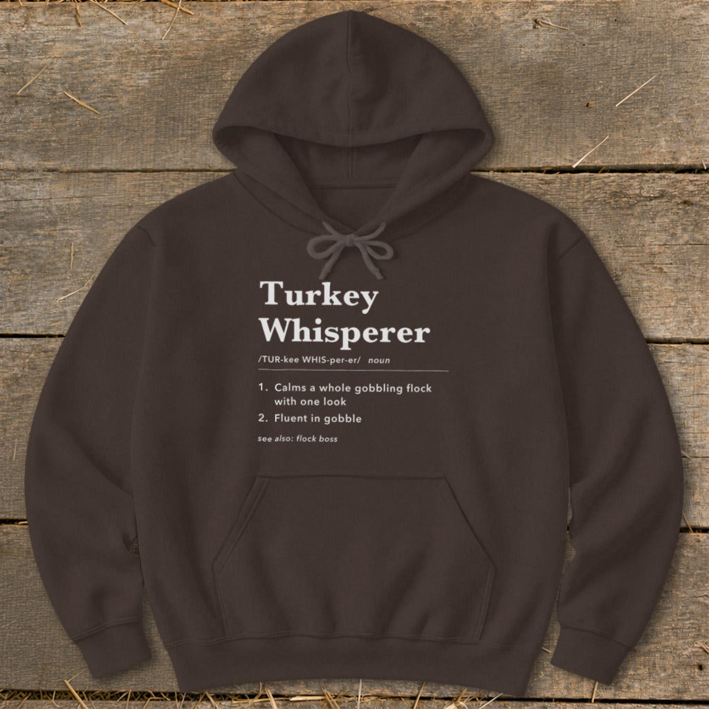 Turkey Whisperer Definition Hoodie