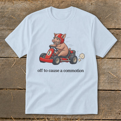 Off To Cause a Commotion Youth Tee