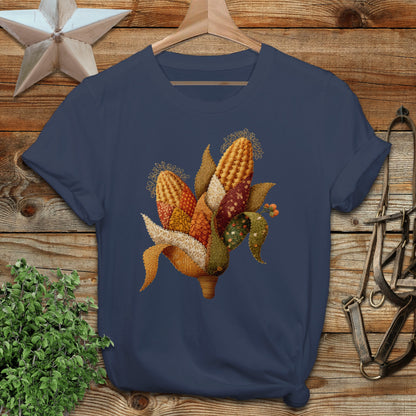 Autumn Corn Design Unisex T-shirt product type