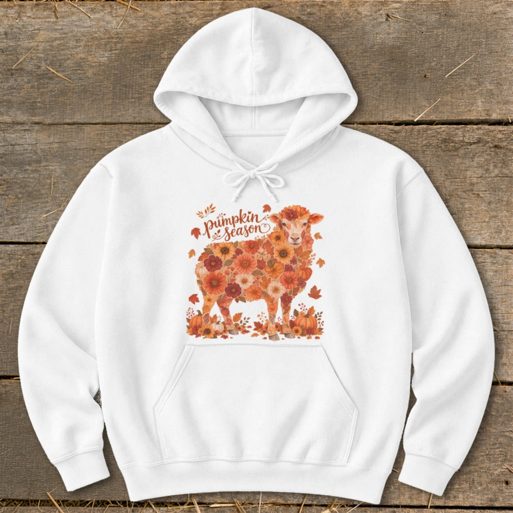 Fall Floral Sheep Hoodie