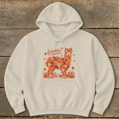 Fall Floral Alpaca Hoodie