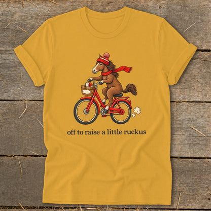 Off To Raise a Little Ruckus Softstyle Tee