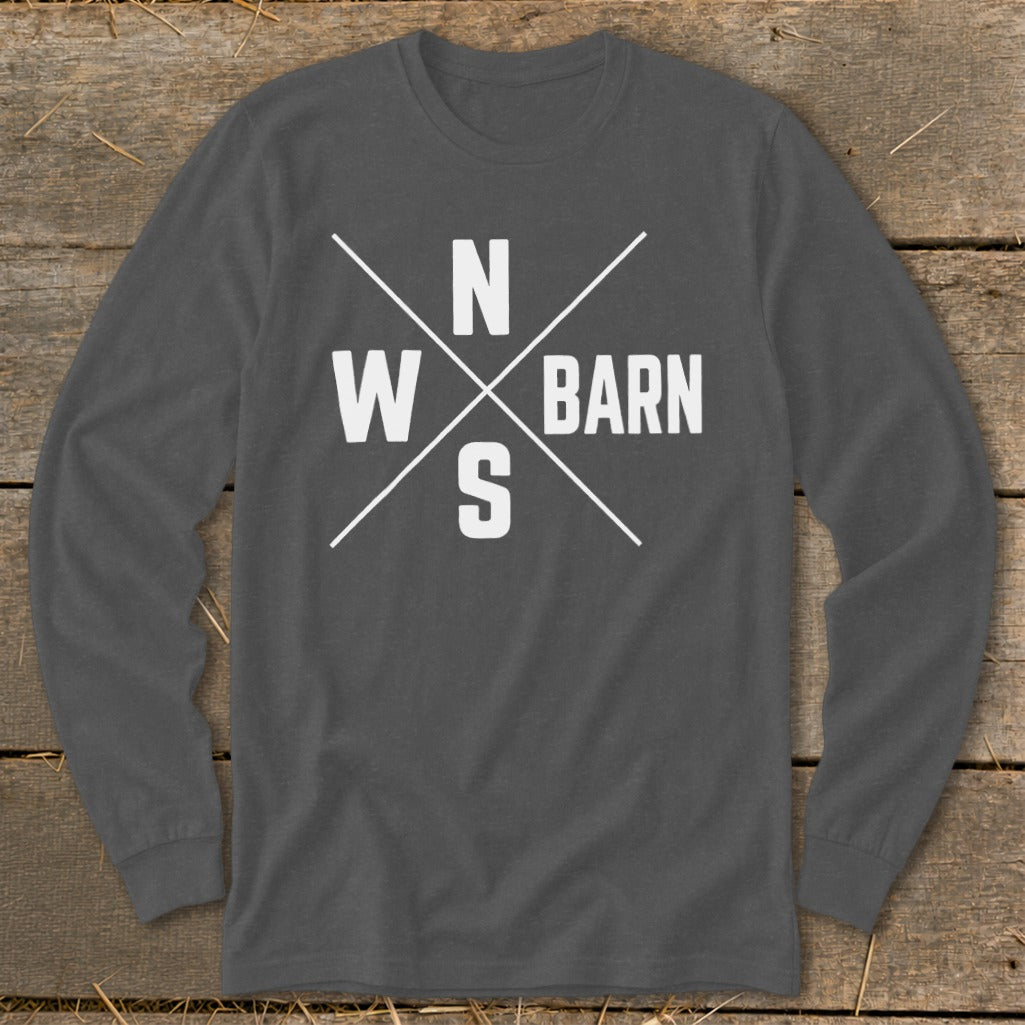 Barn Compass Long Sleeve Tee