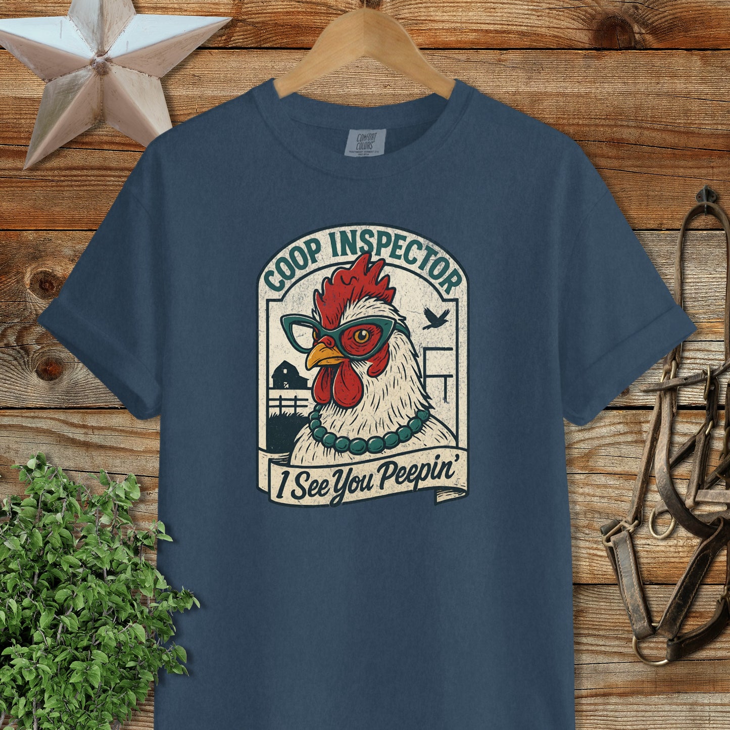 Coop Inspector I See You Peepin' T-Shirt