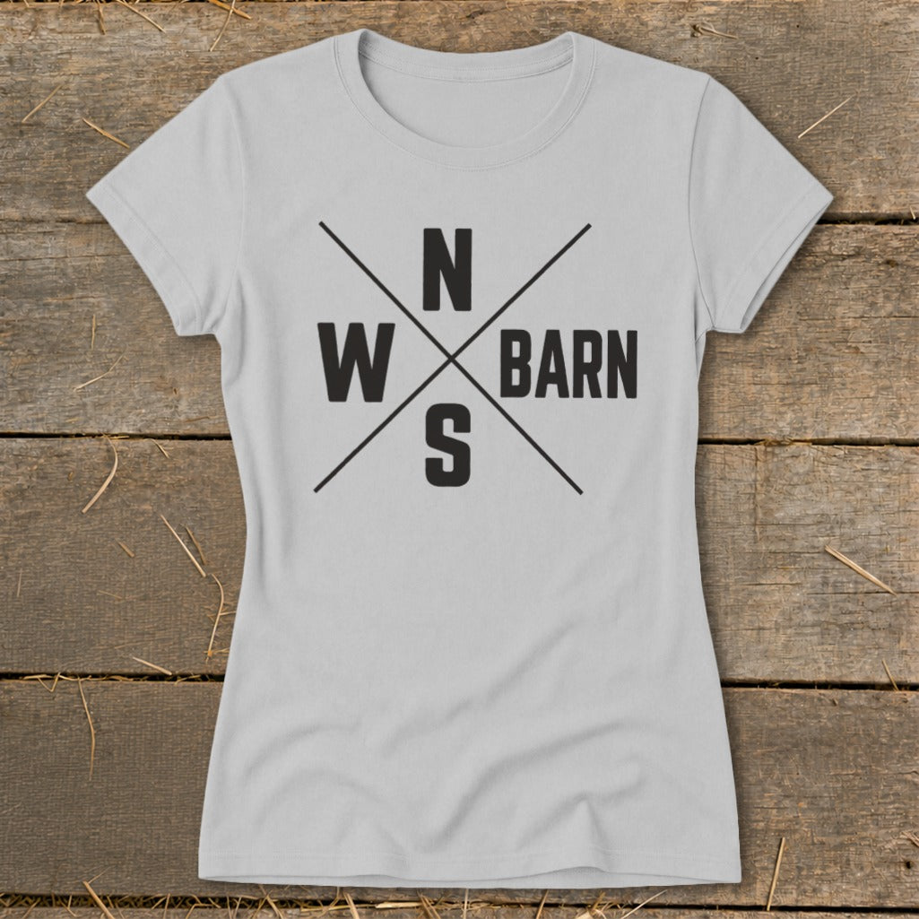 Barn Compass Ladies Tee