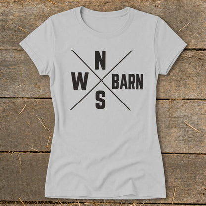 Barn Compass Ladies Tee