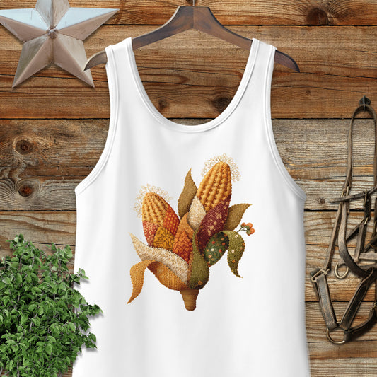 Autumn Harvest Corn Design Tank Top product