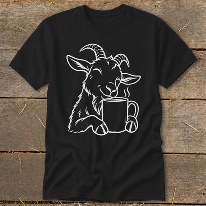Morning Coffee Goat Classic Tee