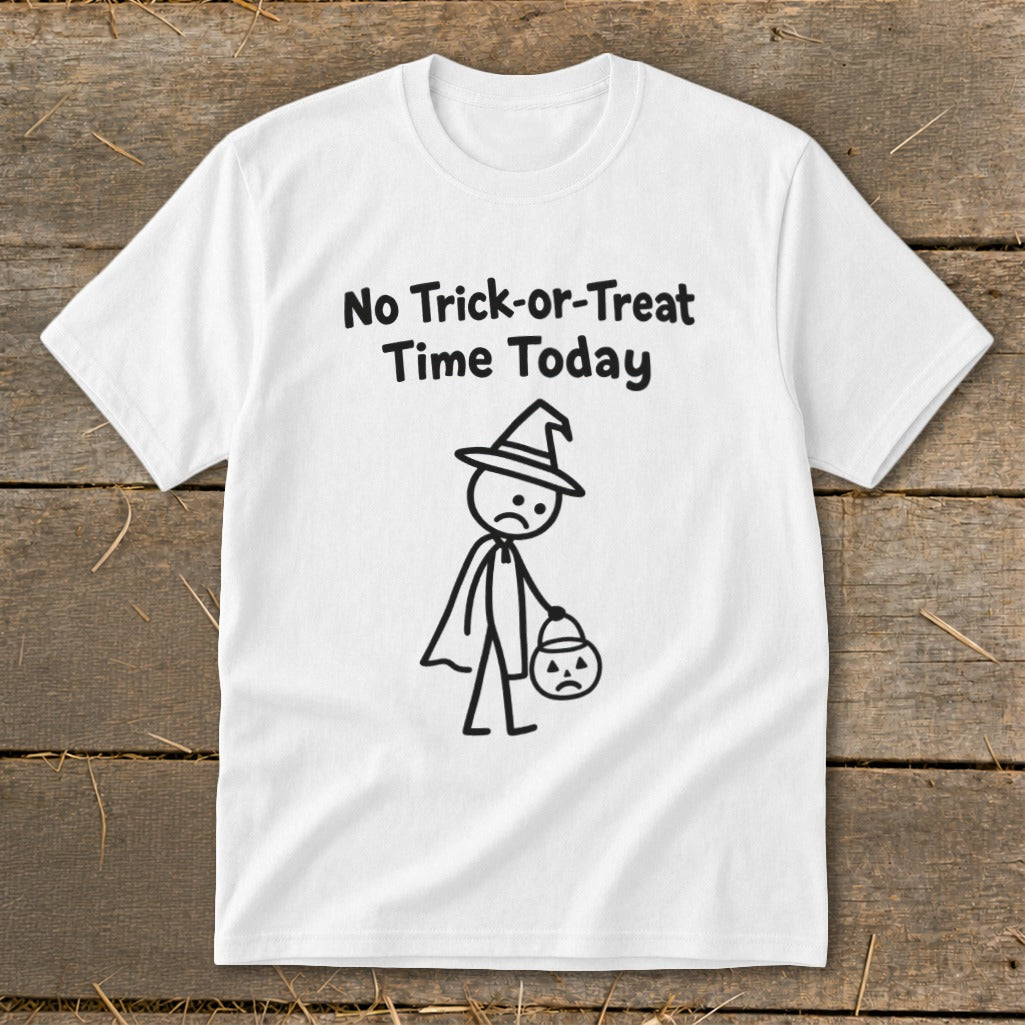 No Trick-or-Treat Time Today Youth Tee