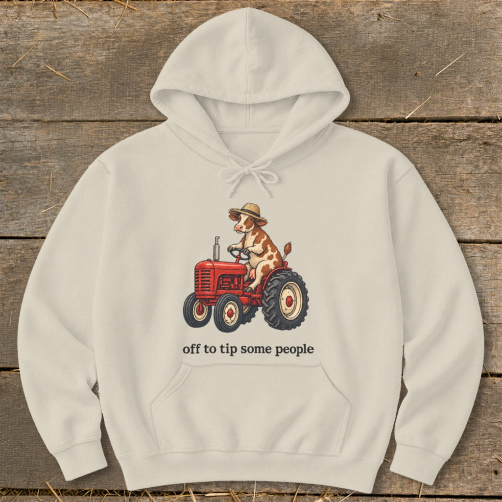 Off To Tip People Hoodie