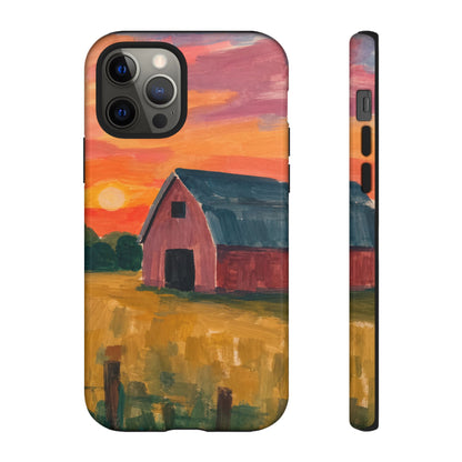 Watercolor Barn Phone Case
