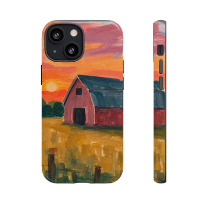 Watercolor Barn Phone Case
