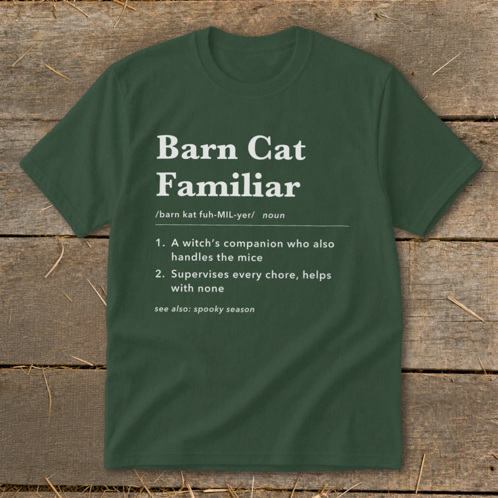 Barn Cat Familiar Definition Youth Tee