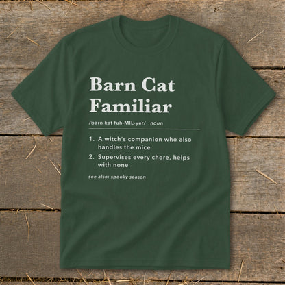 Barn Cat Familiar Definition Youth Tee