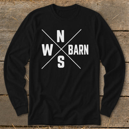 Barn Compass Long Sleeve Tee