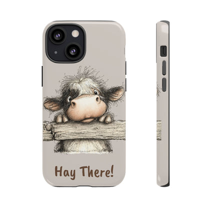 Hay There Cow Phone Case