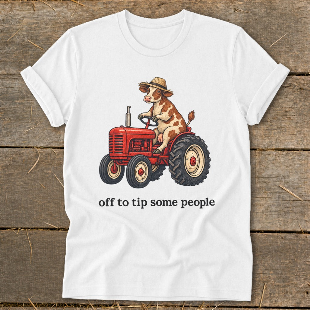 Off To Tip People Softstyle Tee