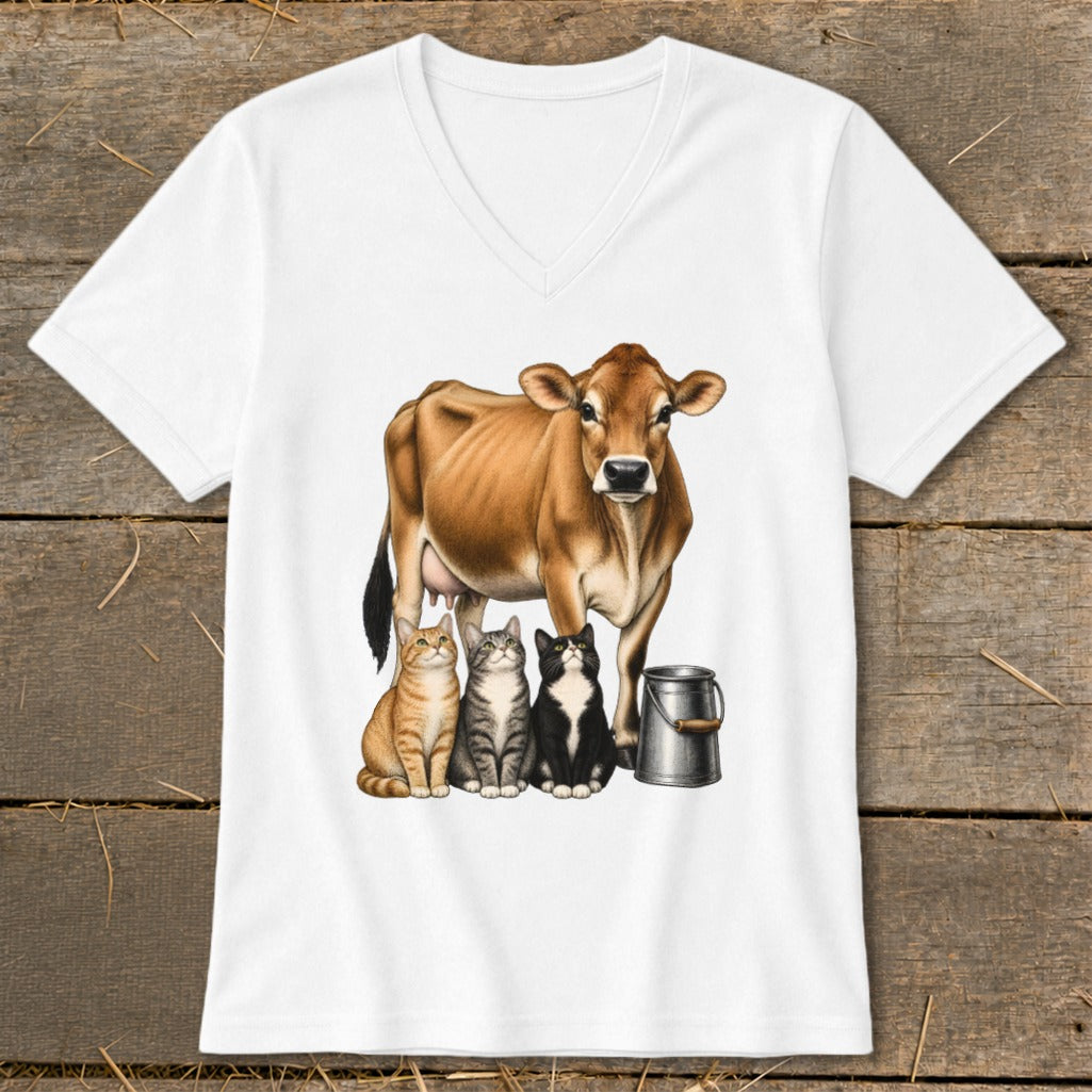 Milking Time Committee V-neck