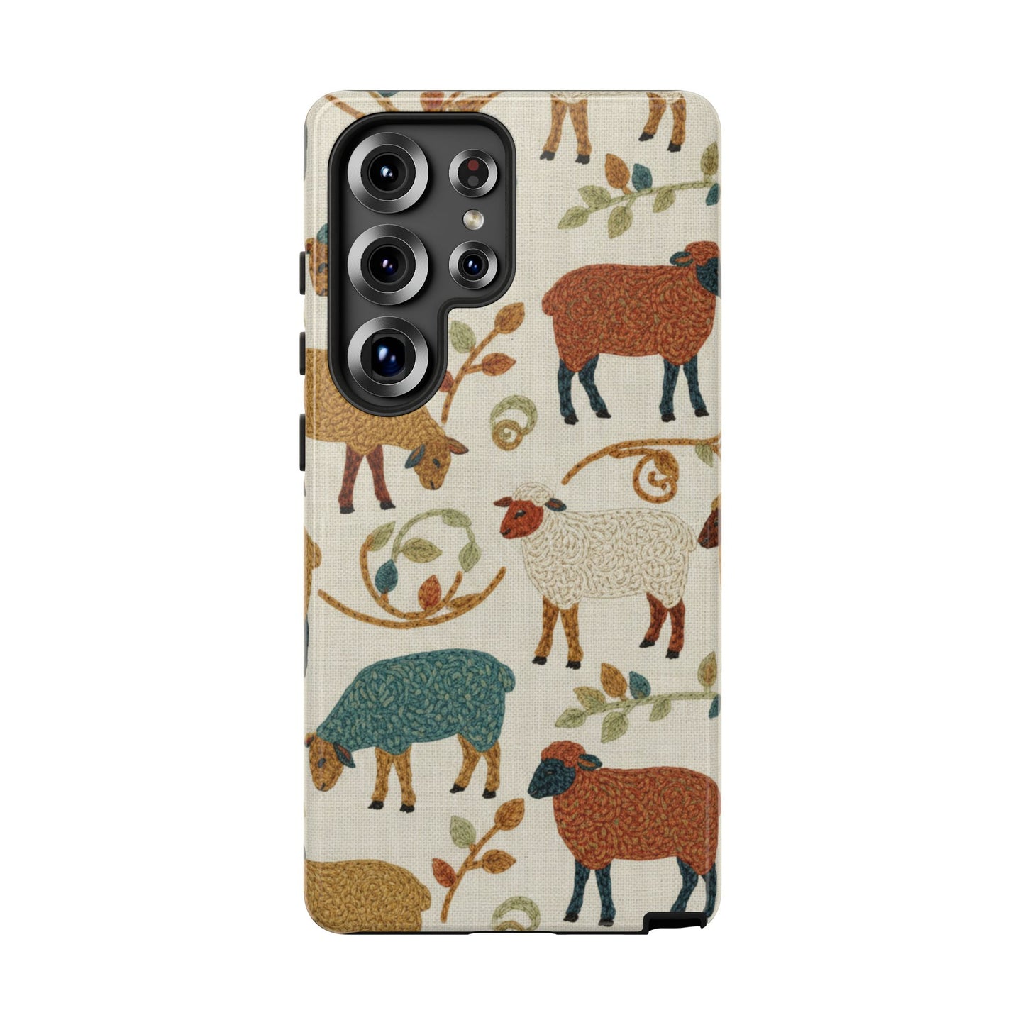 Folksy Sheep Phone Case