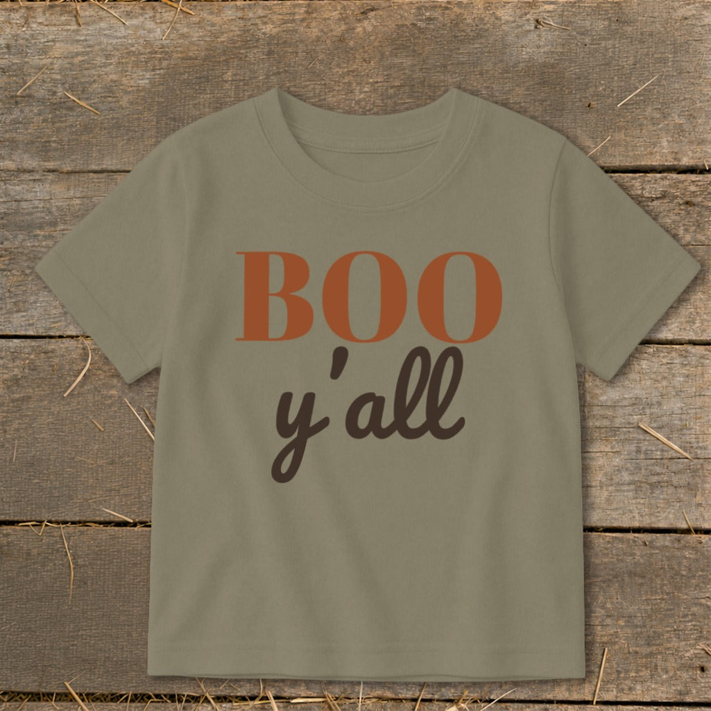 Boo Y'all Toddler Tee