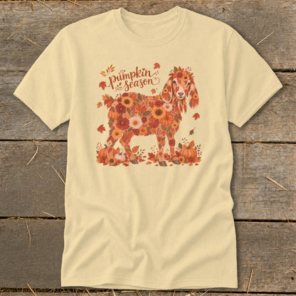 Fall Floral Nubian Goat Classic Tee