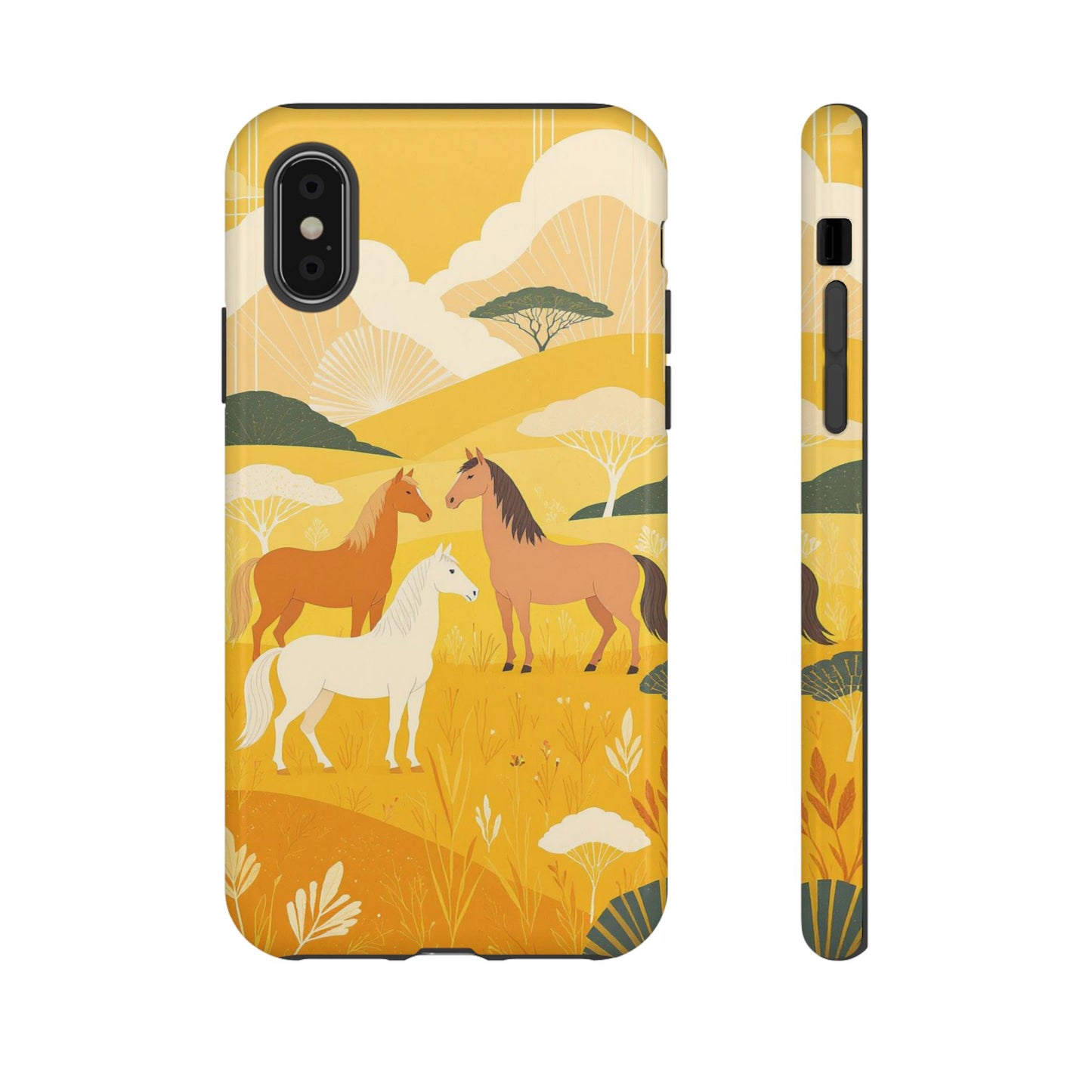 Horse Vintage Art Phone Case