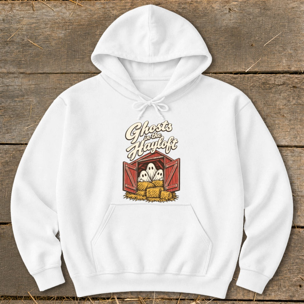 Ghosts in the Hayloft Hoodie