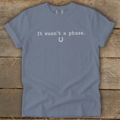 It Wasn't a Phase Horseshoe Signature Tee