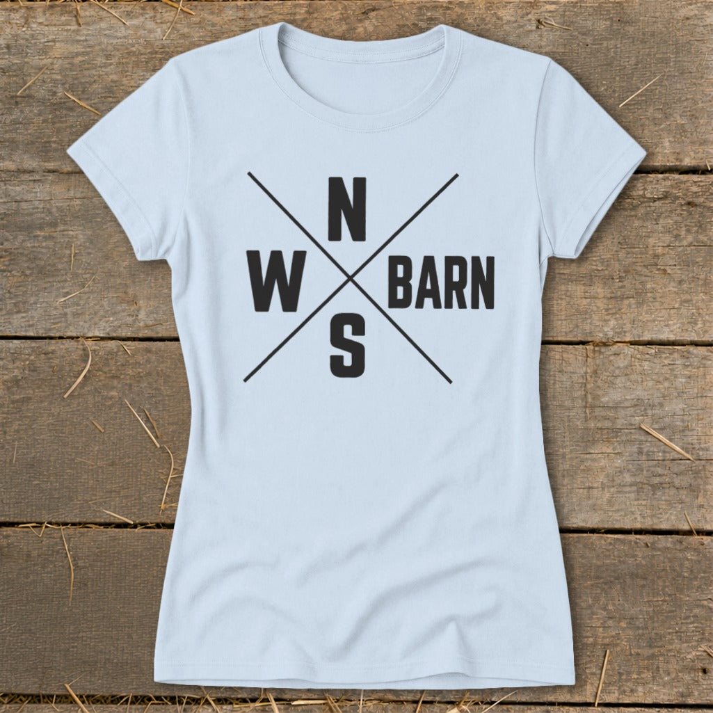 Barn Compass Ladies Tee