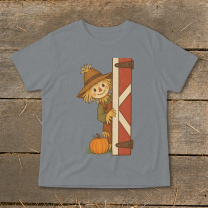 Peeking Scarecrow Infant Tee