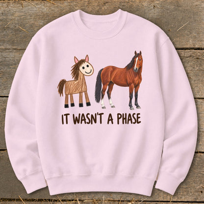 It Wasn't a Phase Drawing Sweatshirt