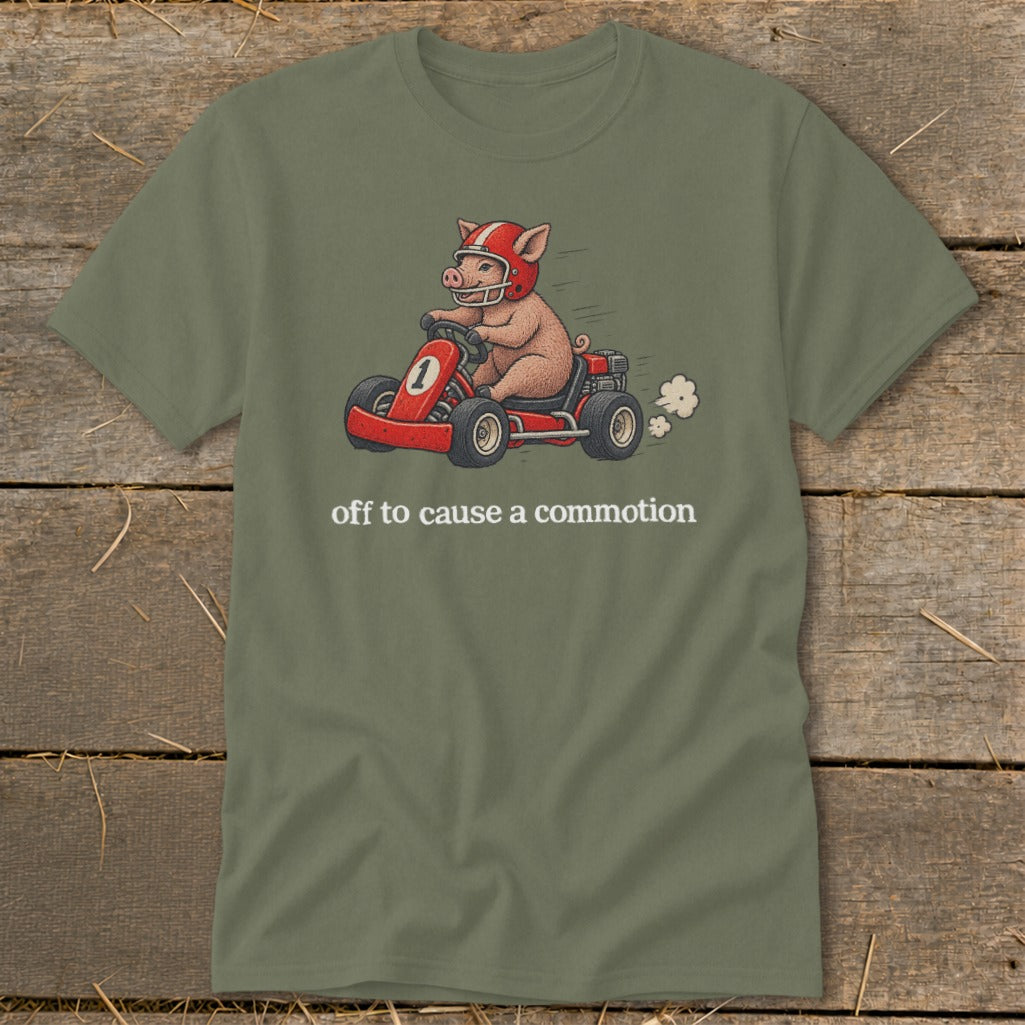 Off To Cause a Commotion Classic Tee