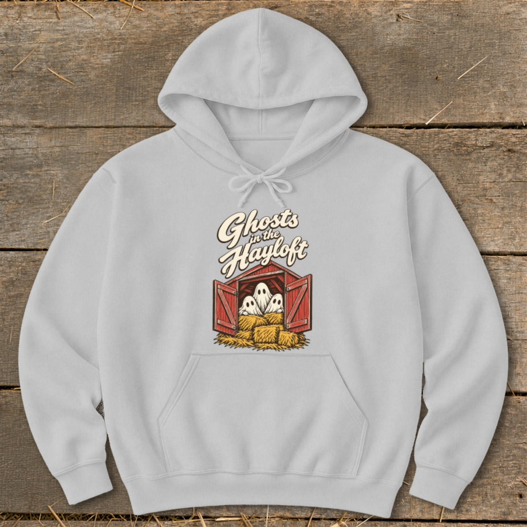Ghosts in the Hayloft Hoodie