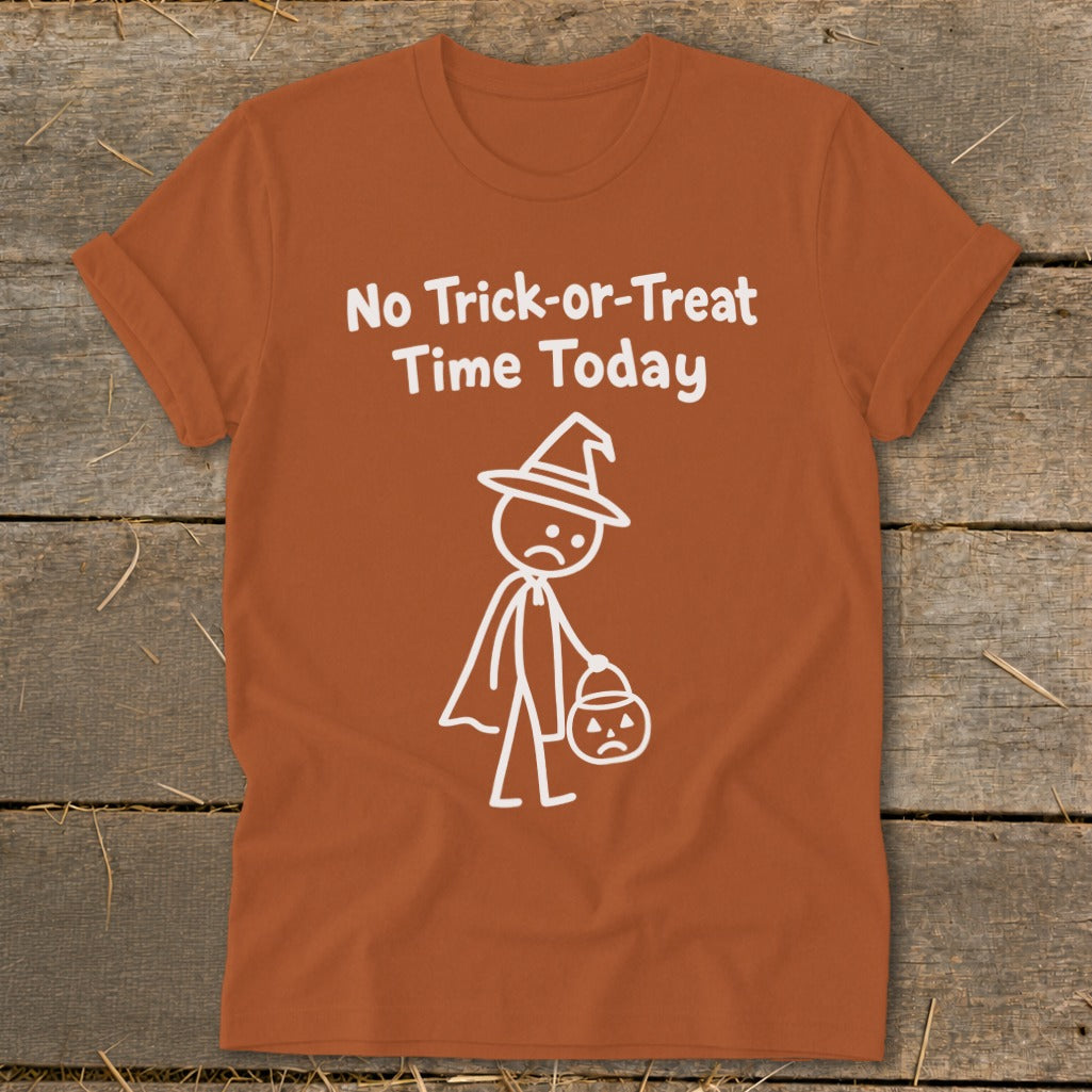 No Trick-or-Treat Time Today Softstyle Tee