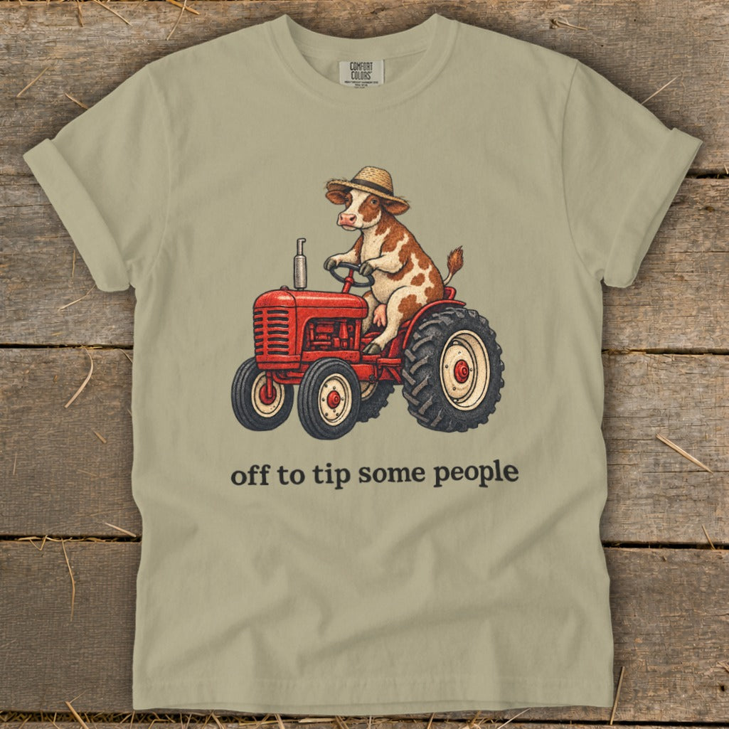 Off To Tip People Signature Tee