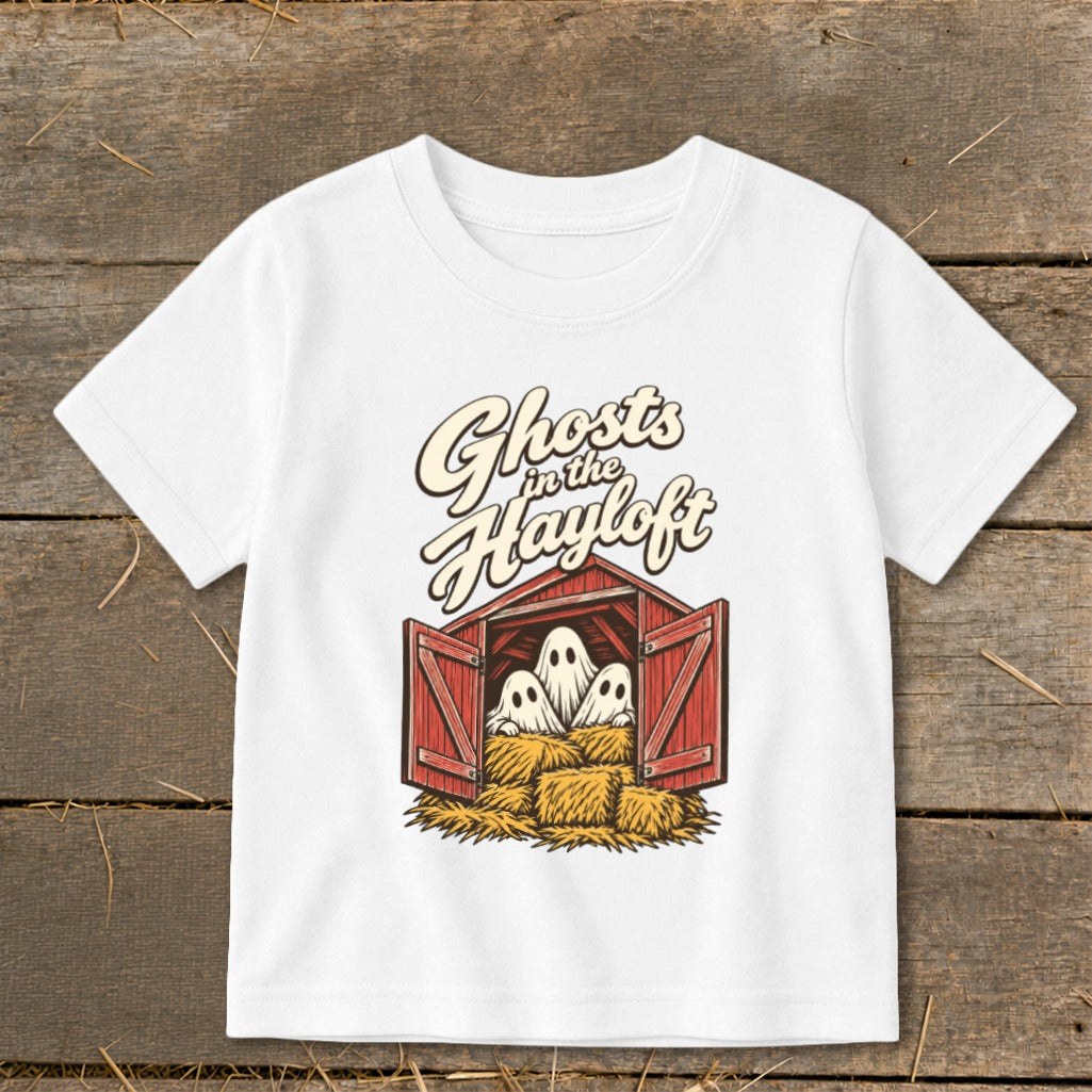 Ghosts in the Hayloft Toddler Tee