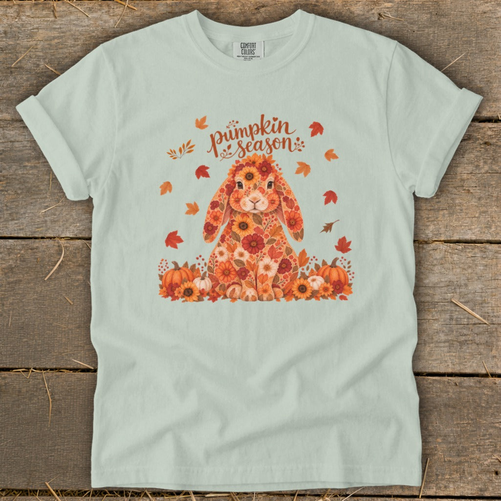 Fall Floral Rabbit Signature Tee