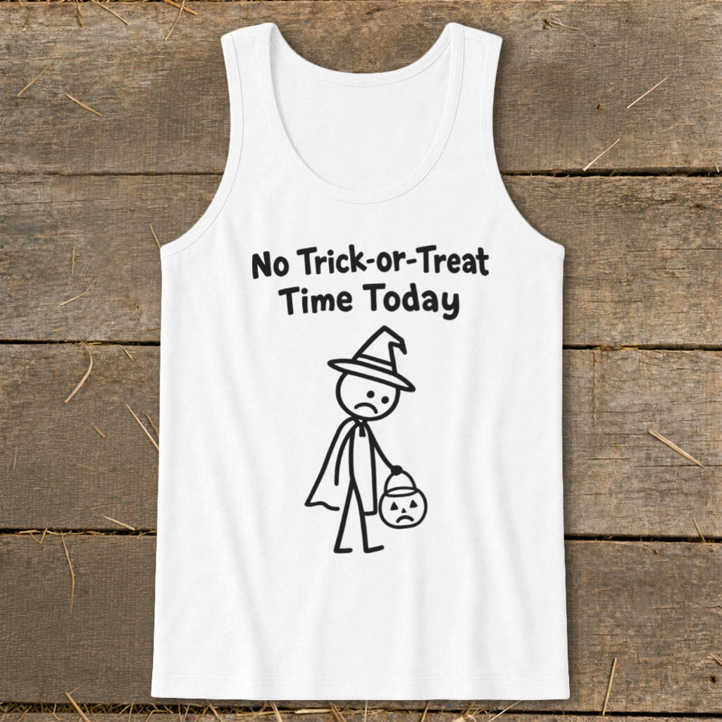 No Trick-or-Treat Time Today Tank Top