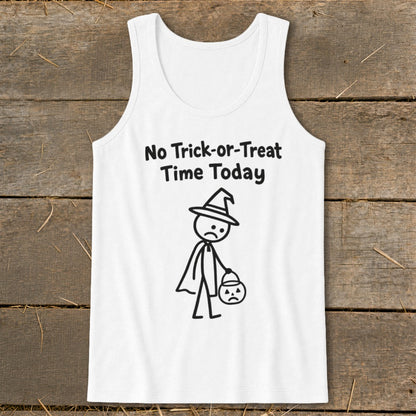 No Trick-or-Treat Time Today Tank Top