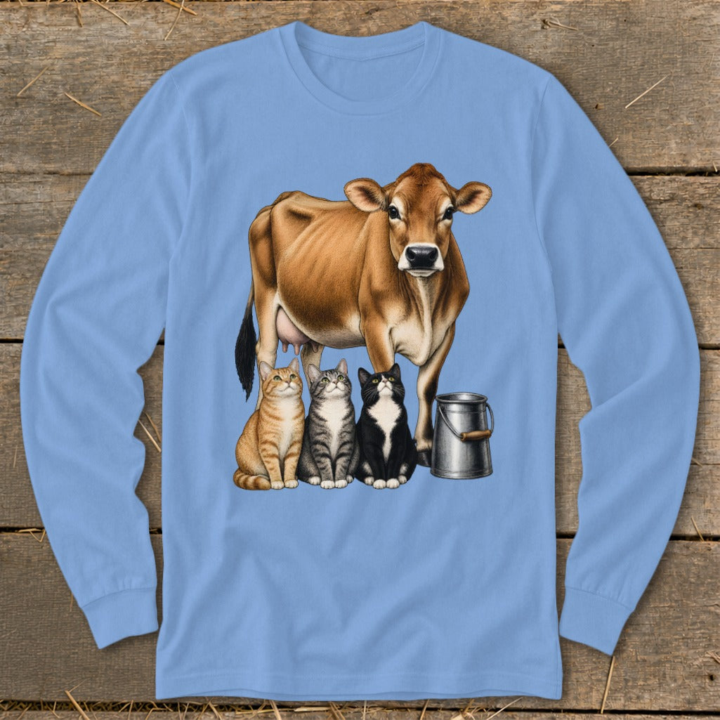 Milking Time Committee Long Sleeve Tee