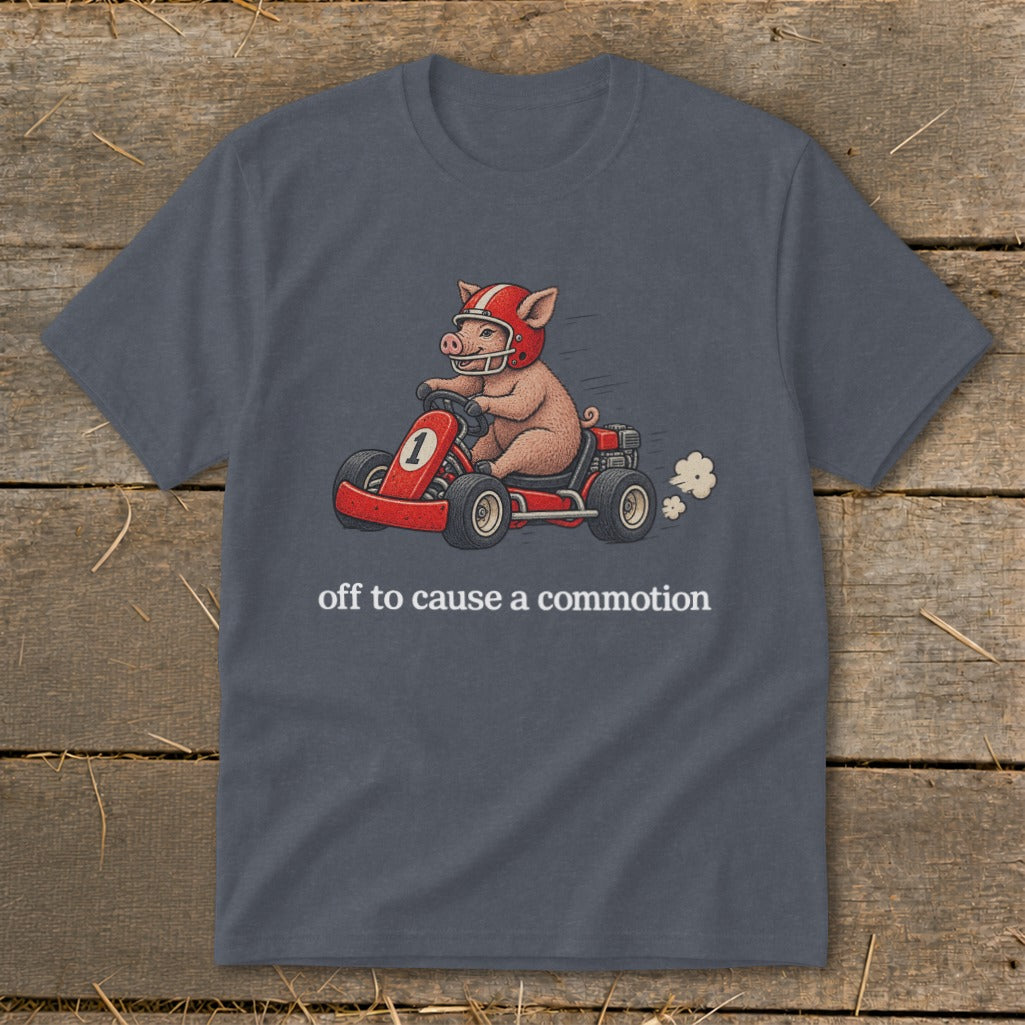 Off To Cause a Commotion Youth Tee