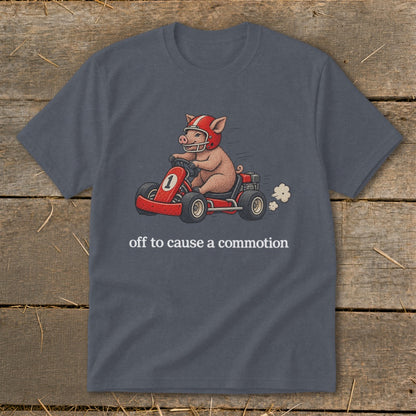 Off To Cause a Commotion Youth Tee