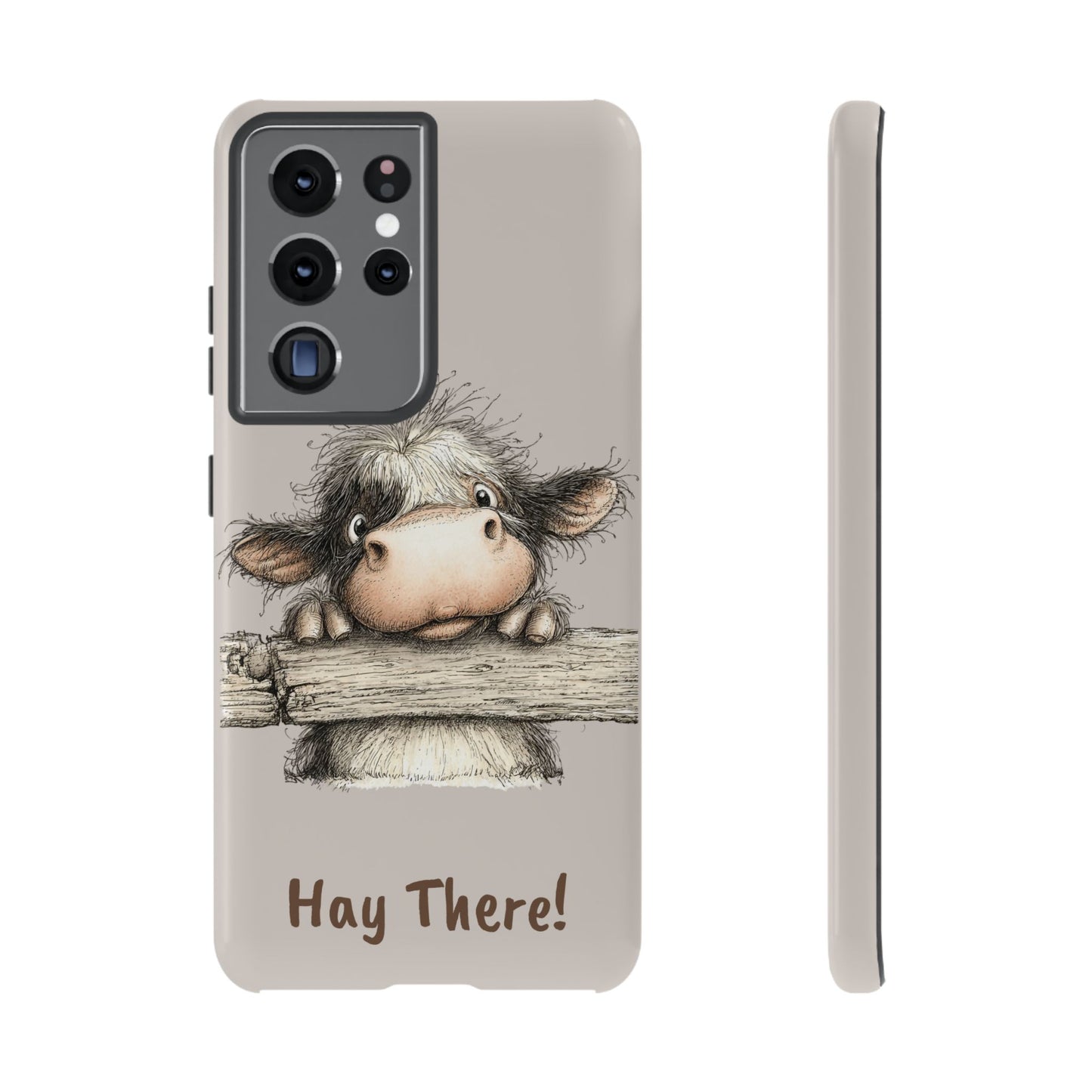 Hay There Cow Phone Case