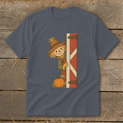 Peeking Scarecrow Youth Tee