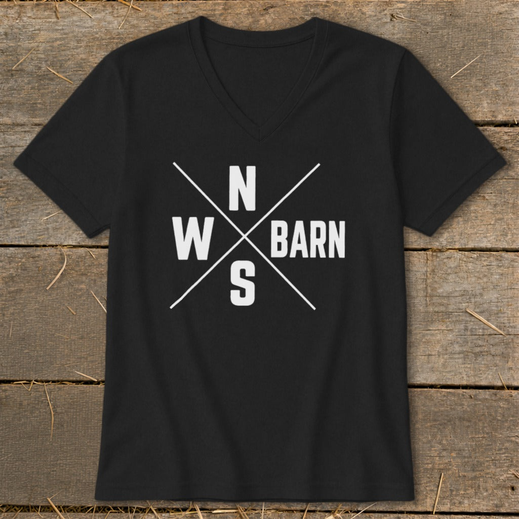 Barn Compass V-neck