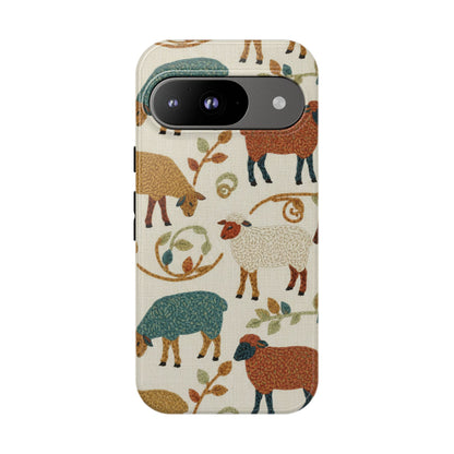 Folksy Sheep Phone Case